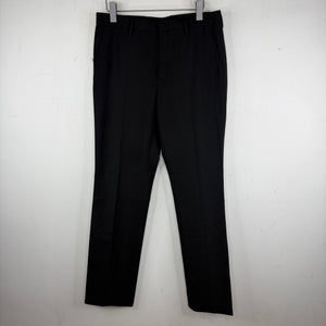 Dries Van Noten Black Pleated Trousers