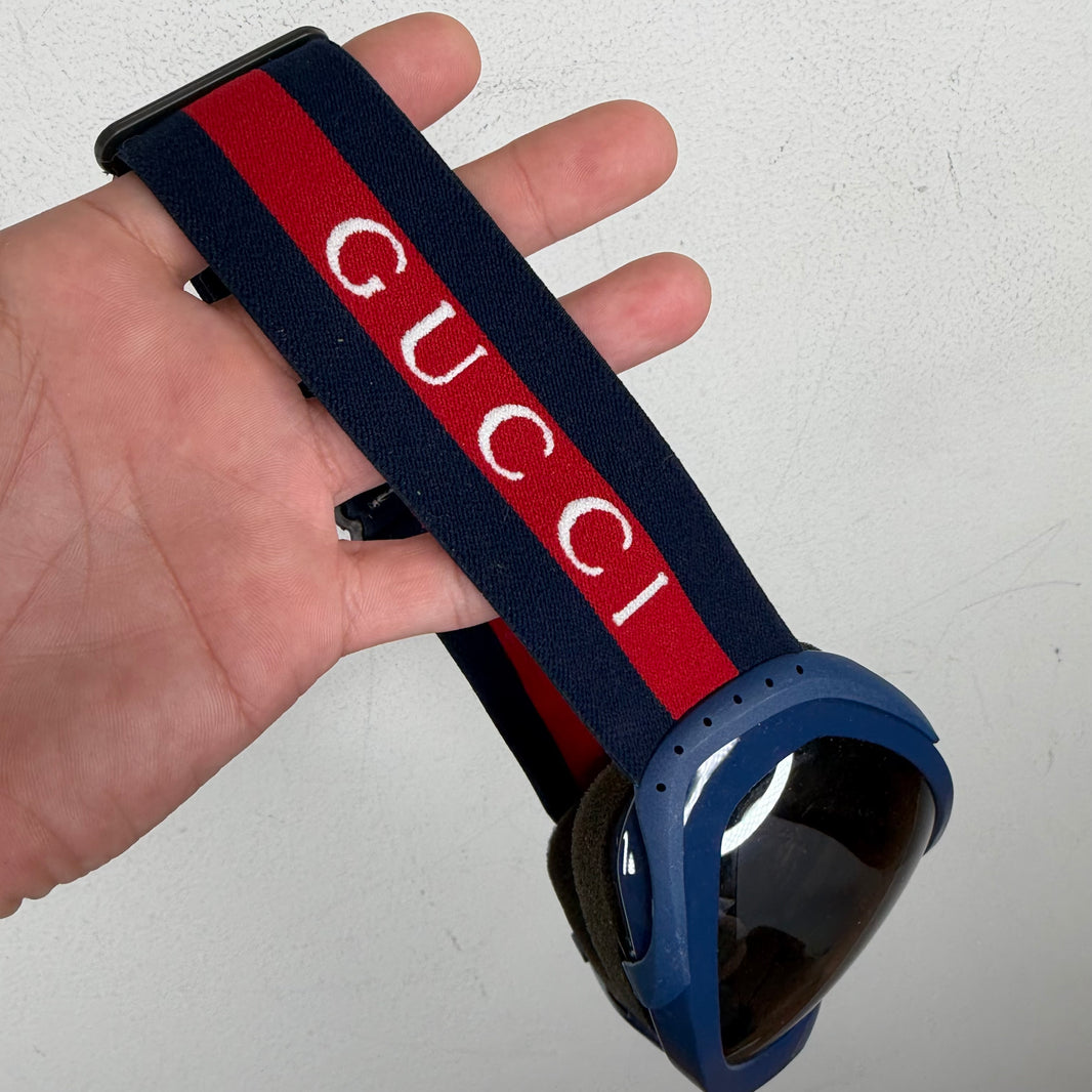 Gucci Stripe Band Ski Goggles