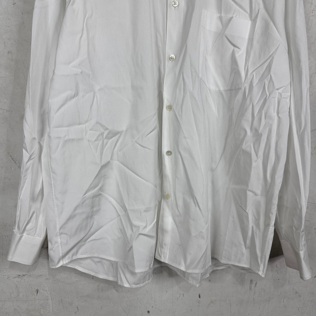 CDG Shirt White Buttoned Shirt