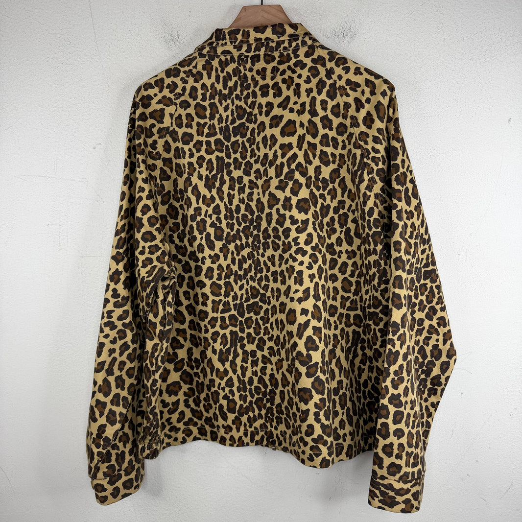 Supreme Toy Machine Leopard Harrington Jacket