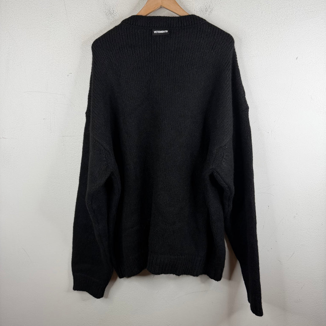 Vetements Fancy Button Cardigan
