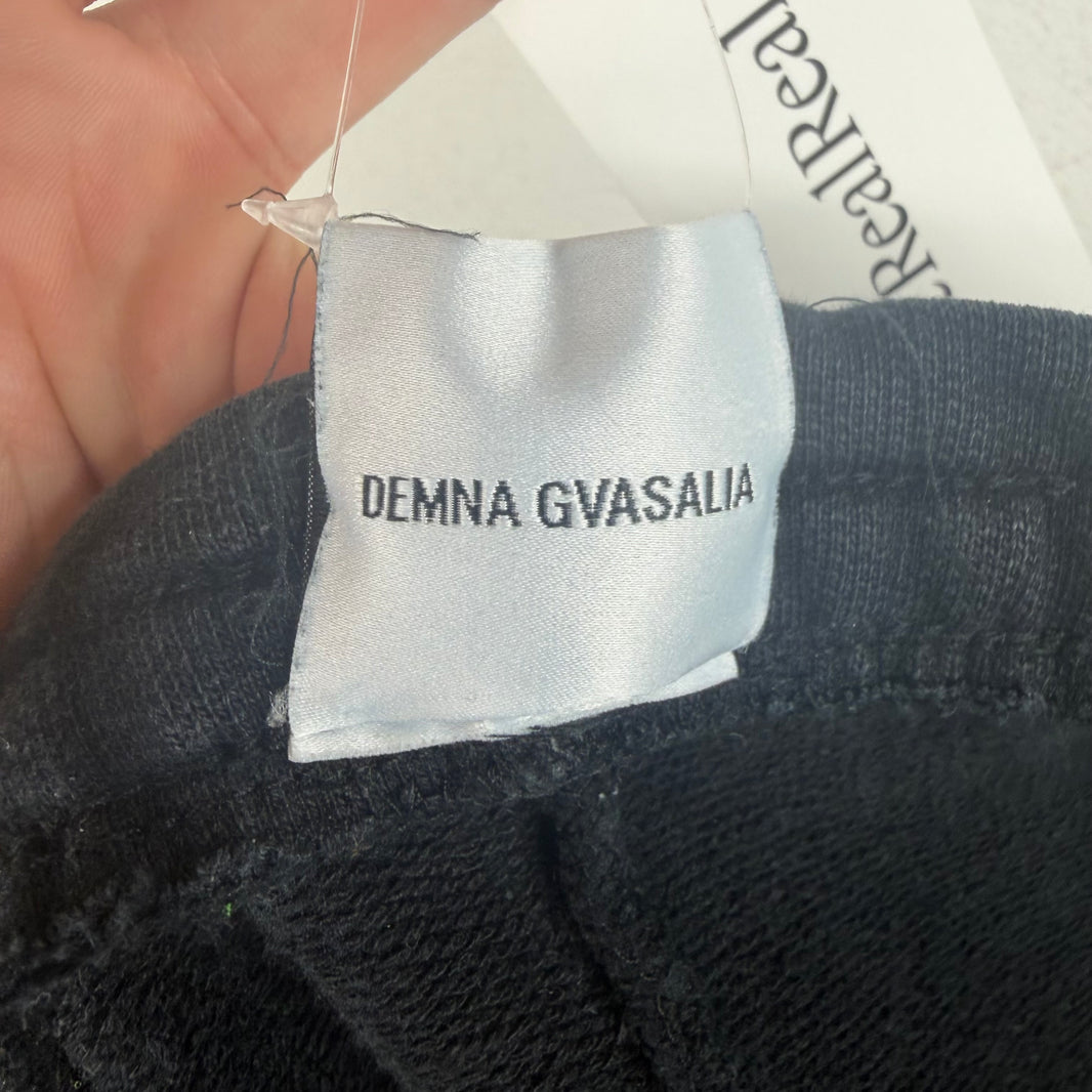 Vetements Wash Instruction Seam Sweatpants