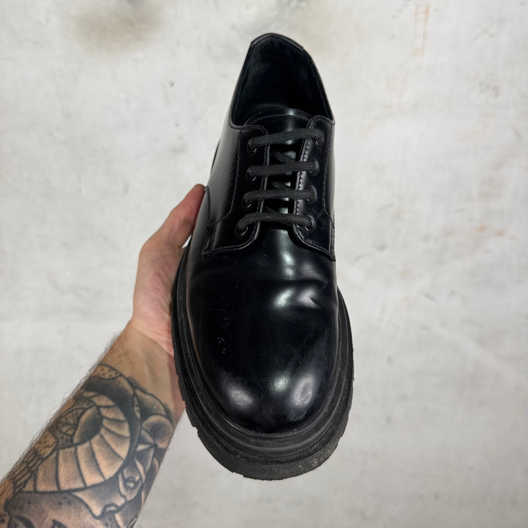 Prada Black Derbies