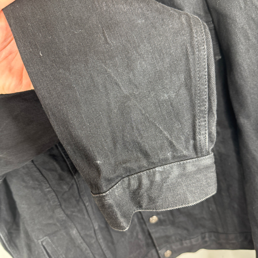 Balenciaga Black Denim Jacket
