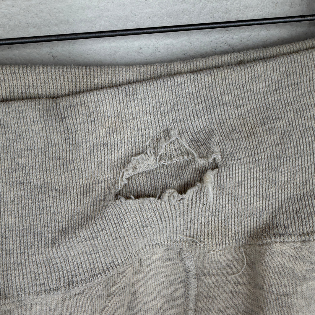 Vintage Unbranded Heather Gray Capri Sweatpants