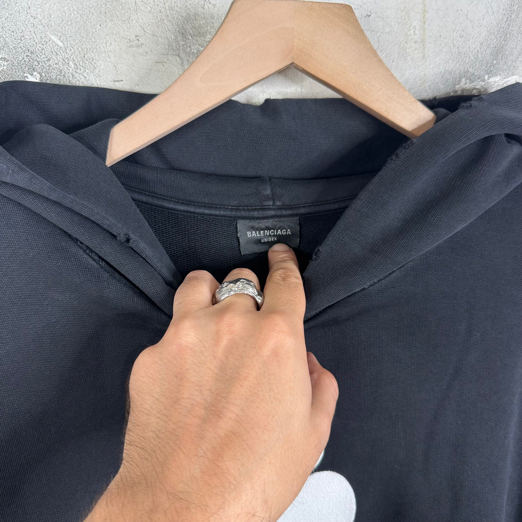 Balenciaga Be Different Apple Hoodie