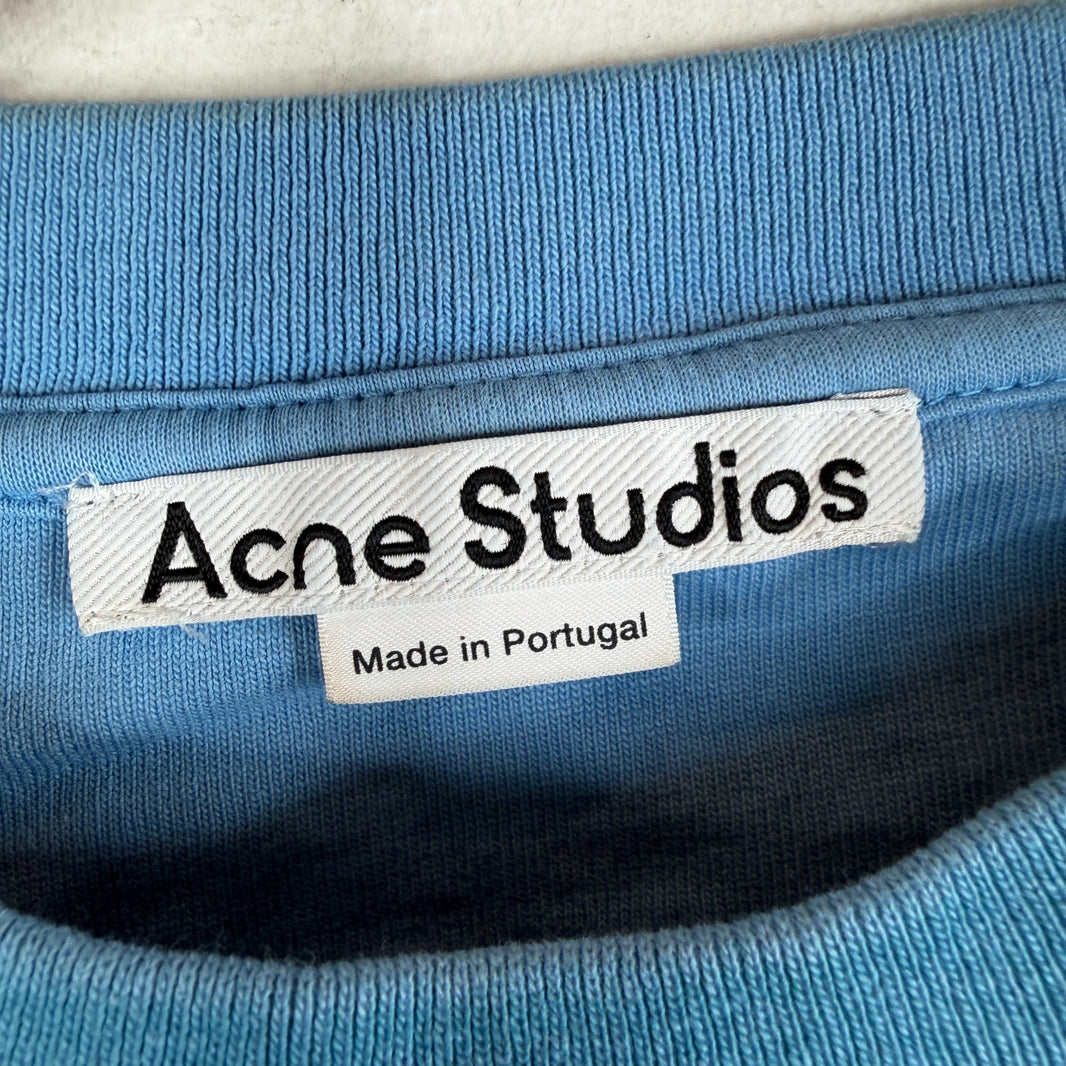 Acne Studios Blue Gradient T-Shirt