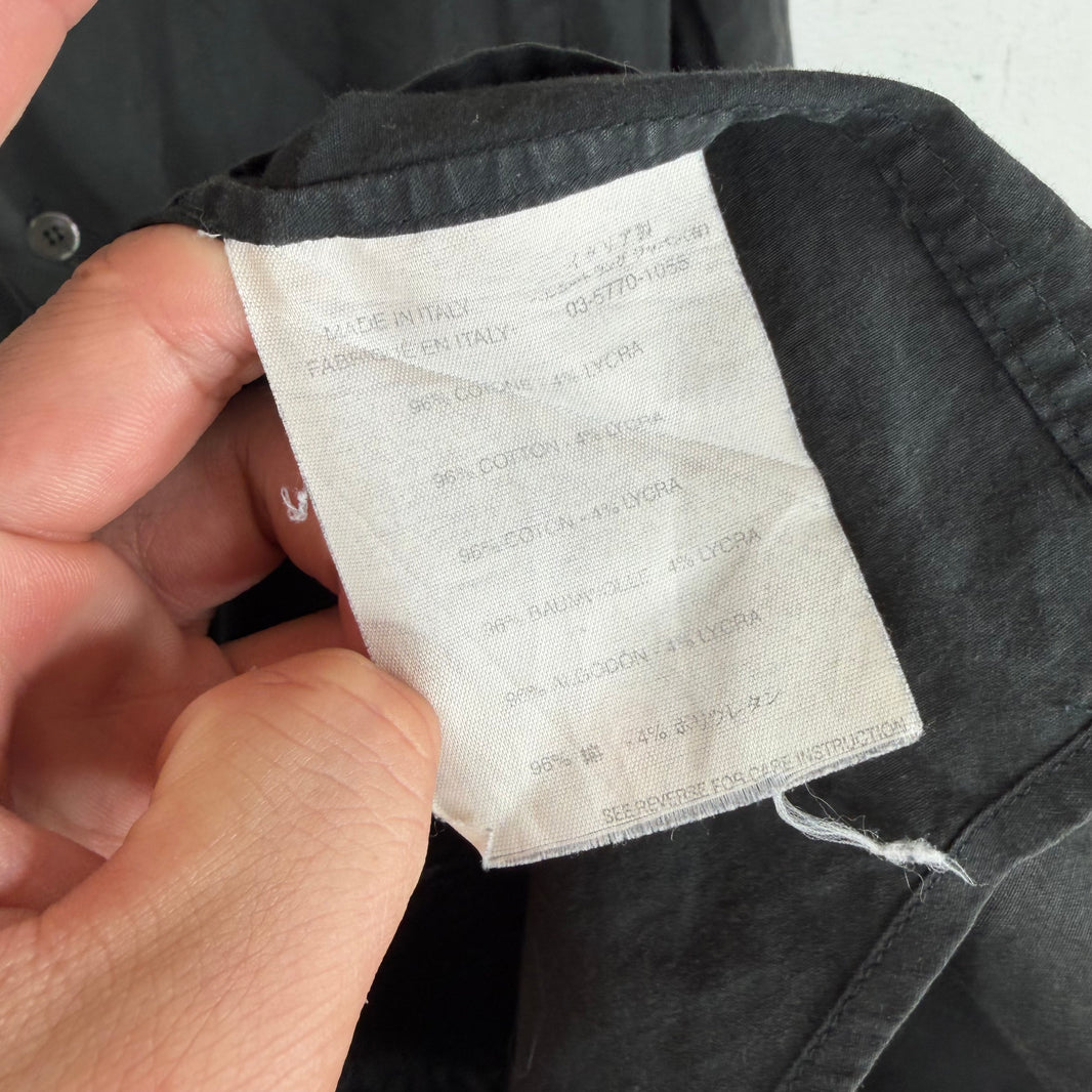 Helmut Lang Black Button-Up L/S Shirt