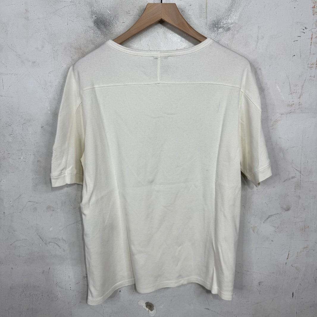 Saint Laurent Logo Thermal T-Shirt
