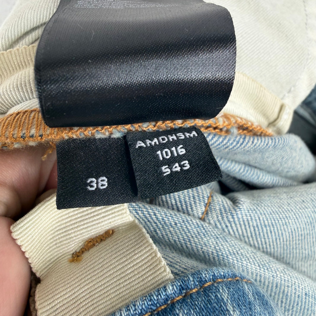 Amiri Patches Skinny Jeans