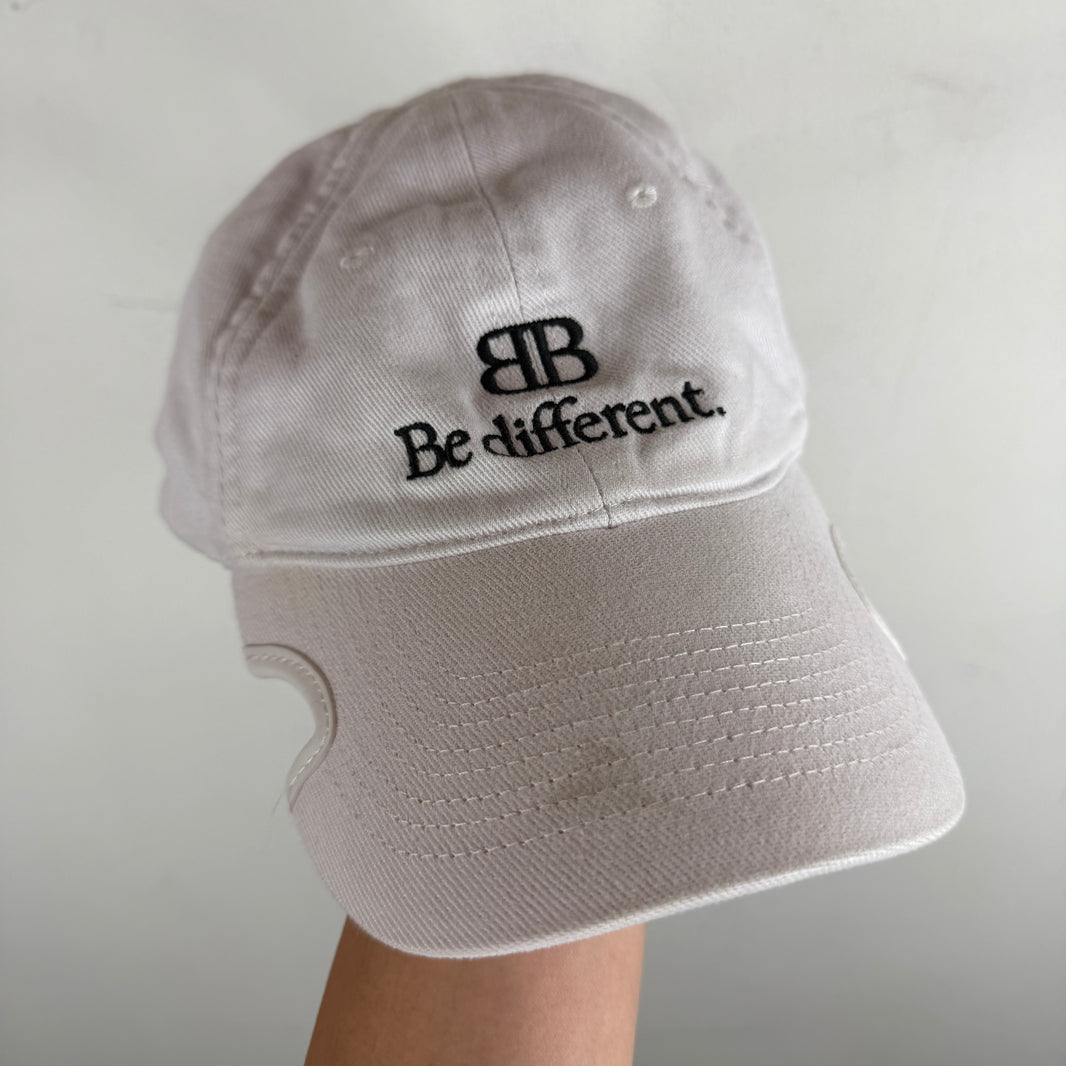 Balenciaga Be Different Notched Hat