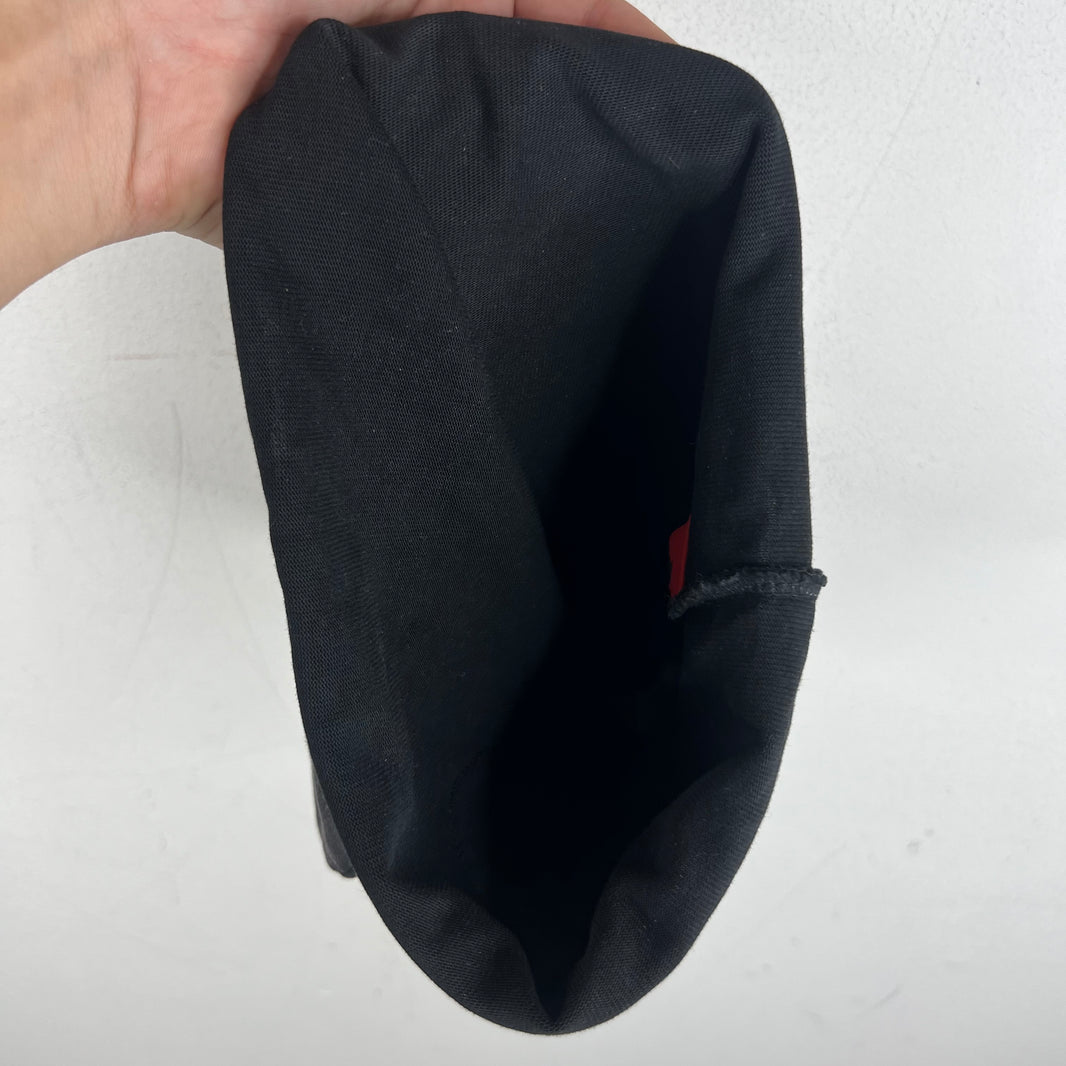 424 Crest Academy Black Washed Skully Beanie