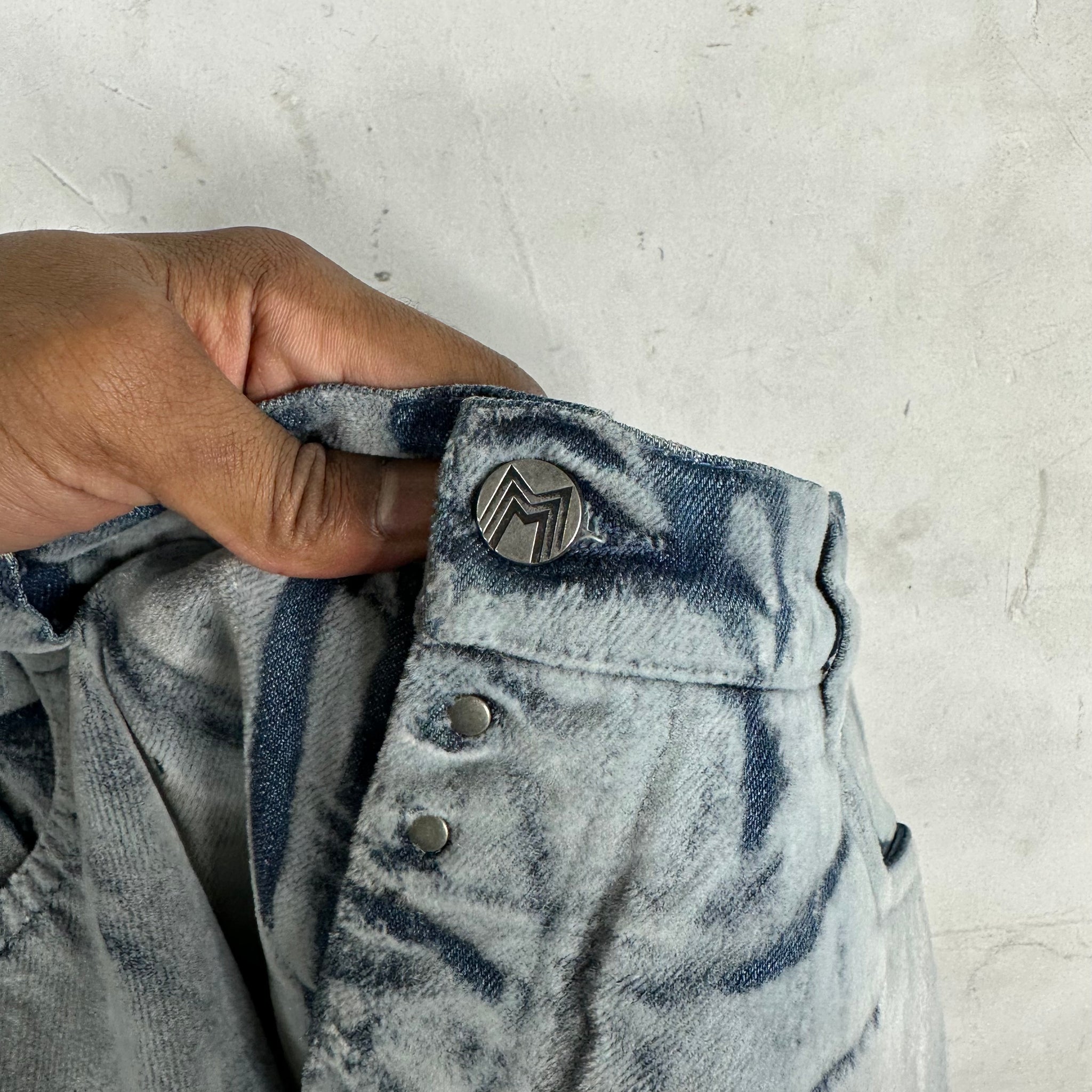 Margiela Straight Frosted Denim