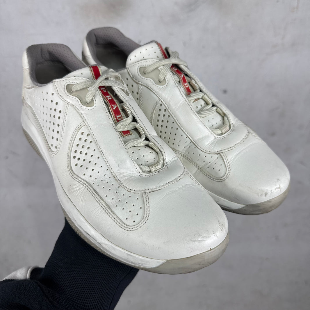 Prada White Mesh Amerricas Cup