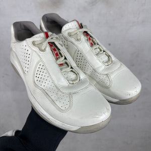 Prada White Mesh Amerricas Cup