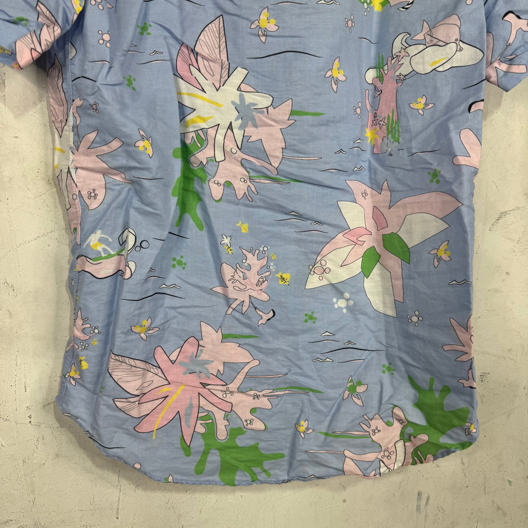 Thom Browne Beach Patterned S/S Shirt