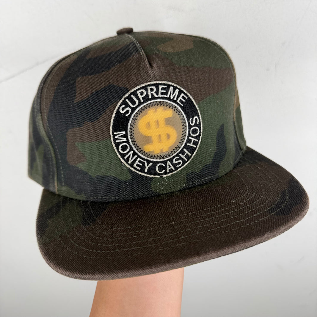 Supreme Money Cash Hos Snapback Hat
