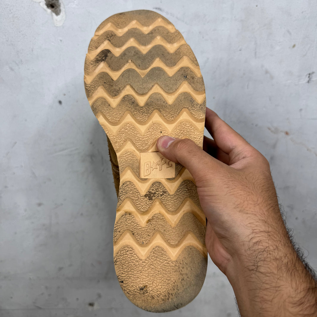 Bape Monogram Suede Chukka Boots