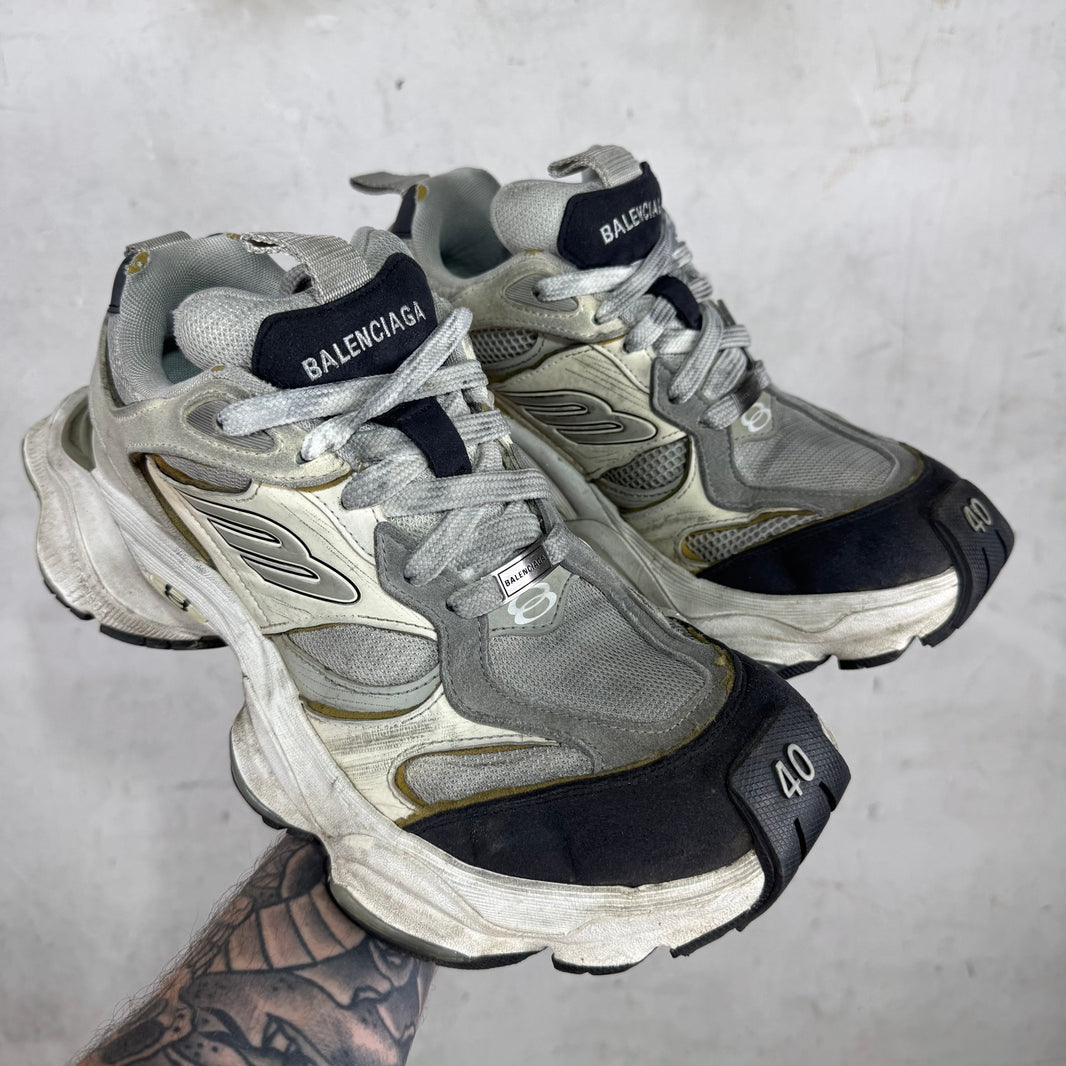 Balenciaga Grey Cargo Sneakers