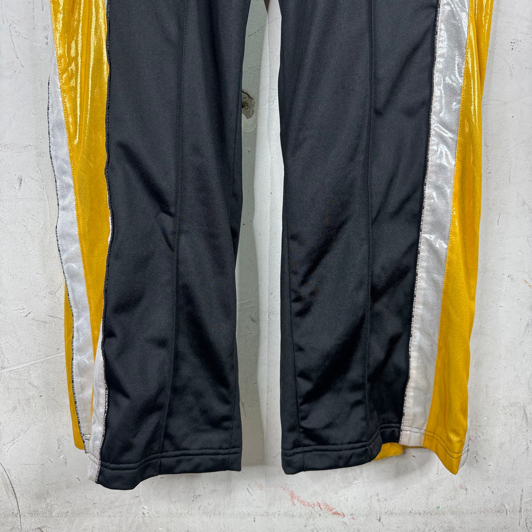 Vetements Foil Snap Flare Track Pants