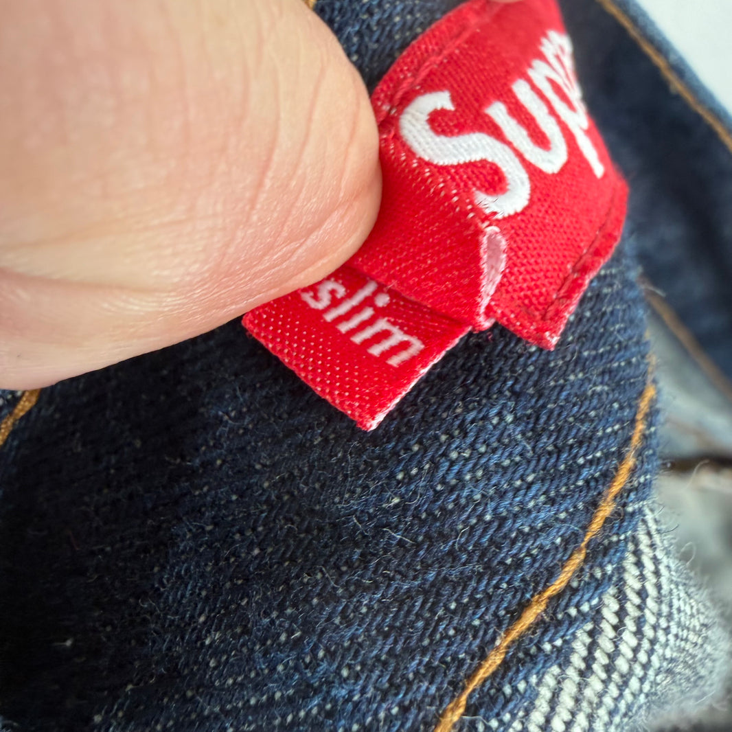 Supreme Selvedge Straight Leg Jeans