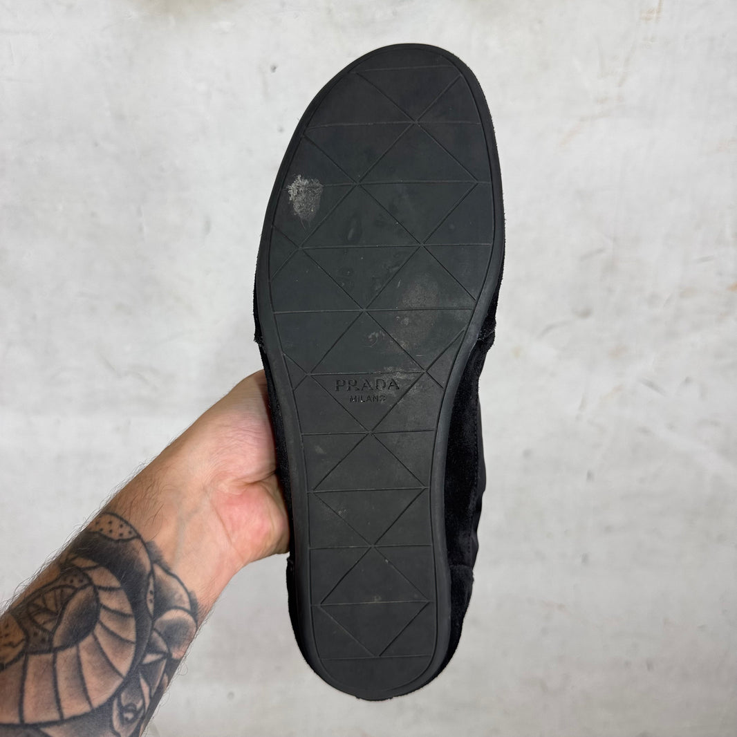Prada Renylon Collapse Sneakers
