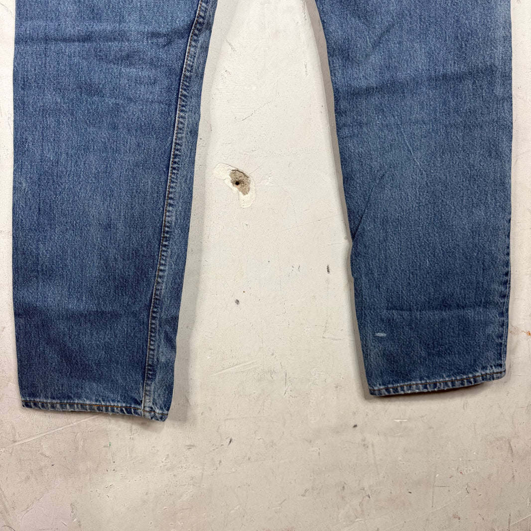 Vintage White Painted 501 Jeans