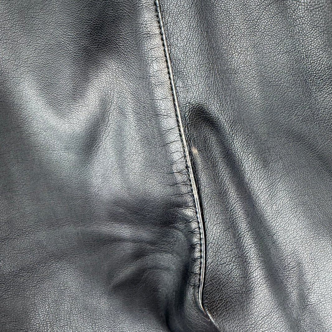 Diesel Slim Faux Leather Pants