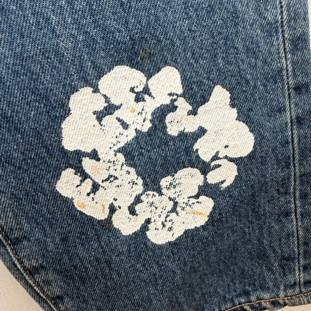 Denim Tears Levi's 501 Wreath Jeans