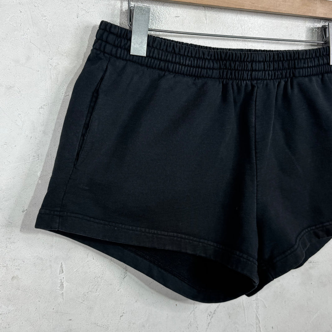 Balenciaga Black Short Sweatshorts