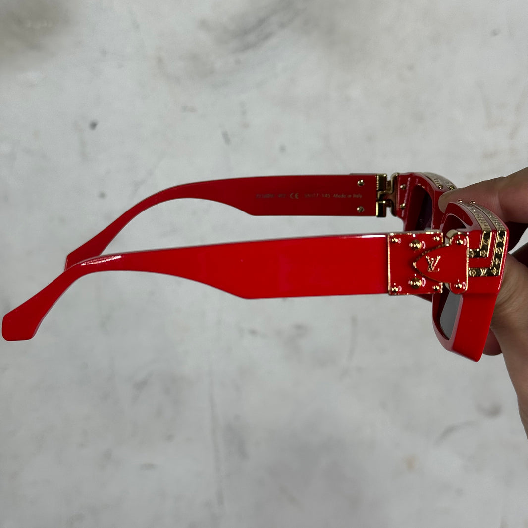 Louis Vuitton Red Millionaire Sunglasses