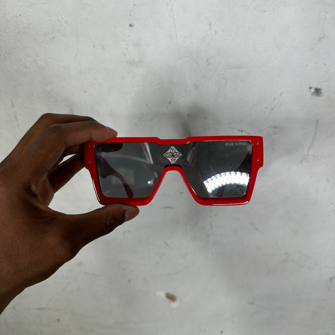 Louis Vuitton Red Cyclone Sunglasses