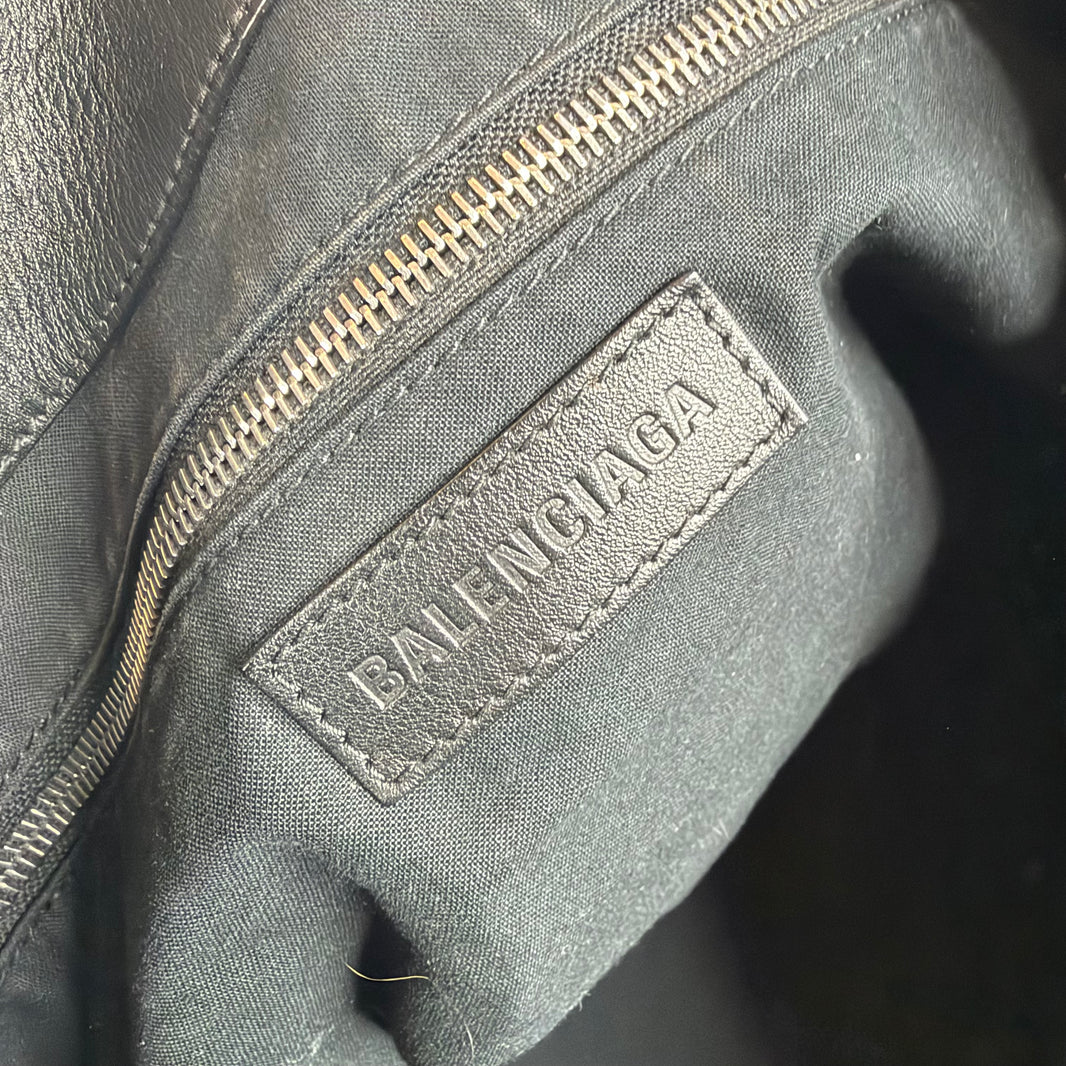 Balenciaga Canvas Cities Paris Tote Bag