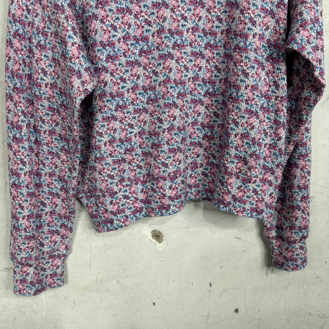 Stussy Floral Thermal Zip Hoodie