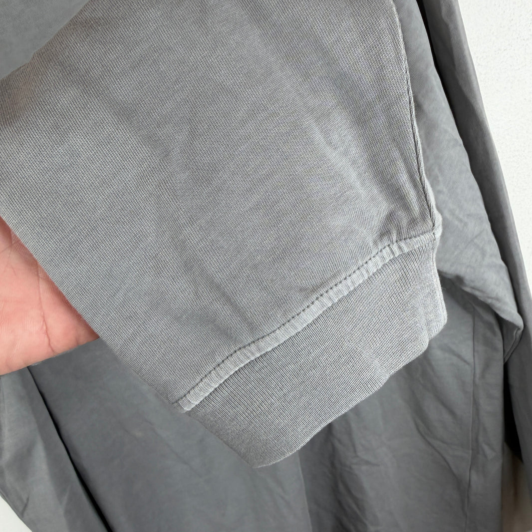 Supreme Gray Small Logo LS Shirt