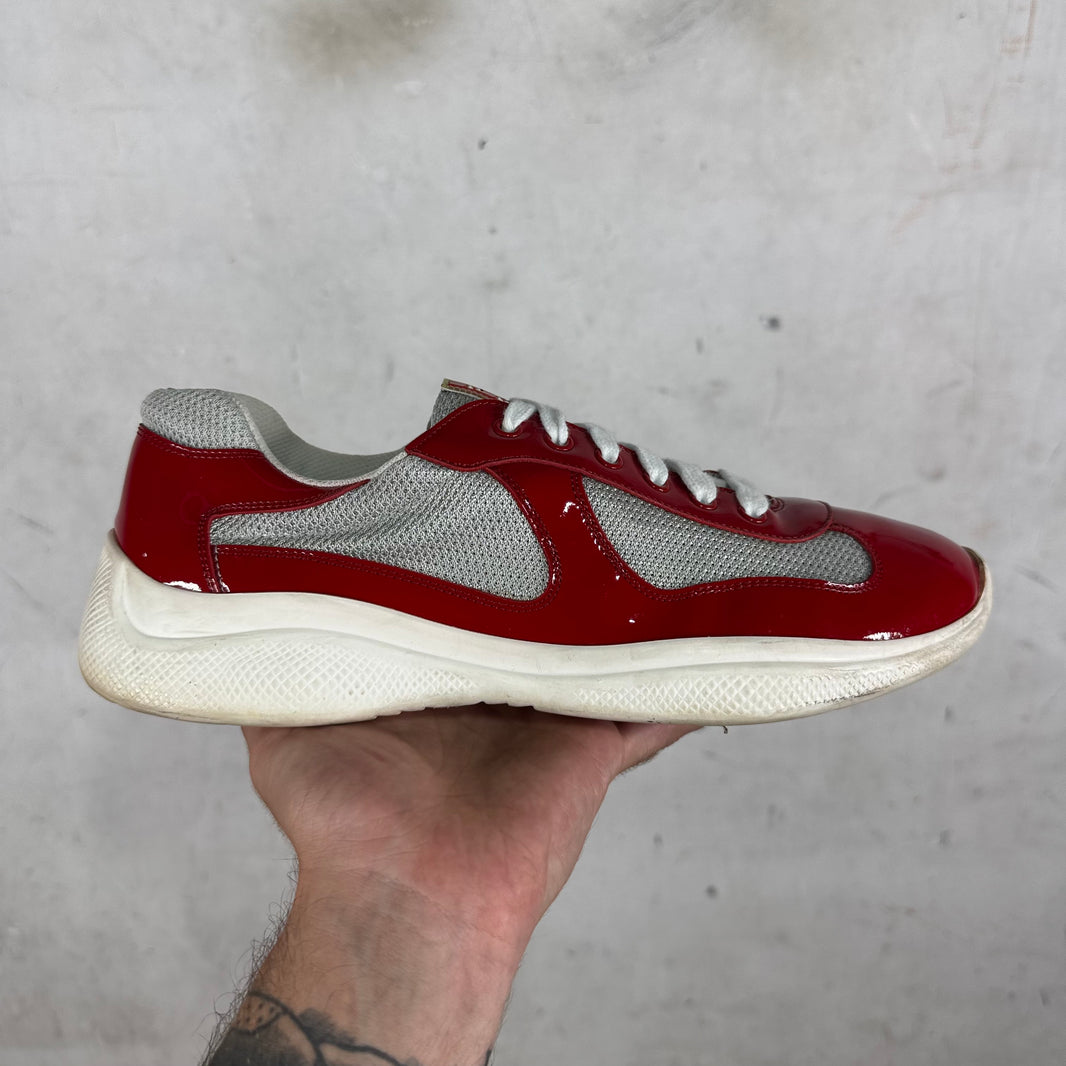 Prada Cherry Patent Americas Cup