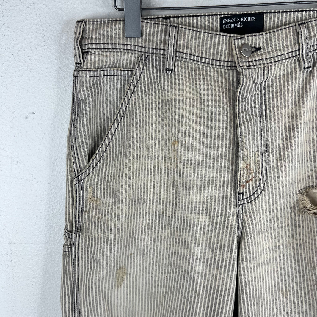 ERD Shuji Hickory Distressed Carpenter Pants