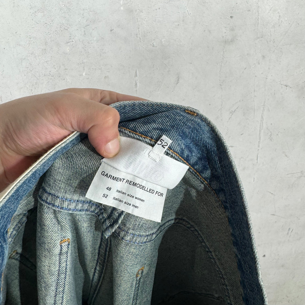 Margiela MM6 Drawstringed Paneled Jeans