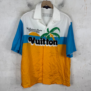 Louis Vuitton Tropical Landscape Button Up