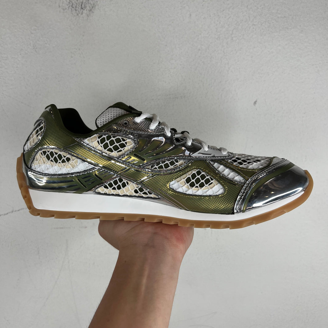Bottega Veneta Mud Green Orbit Sneakers