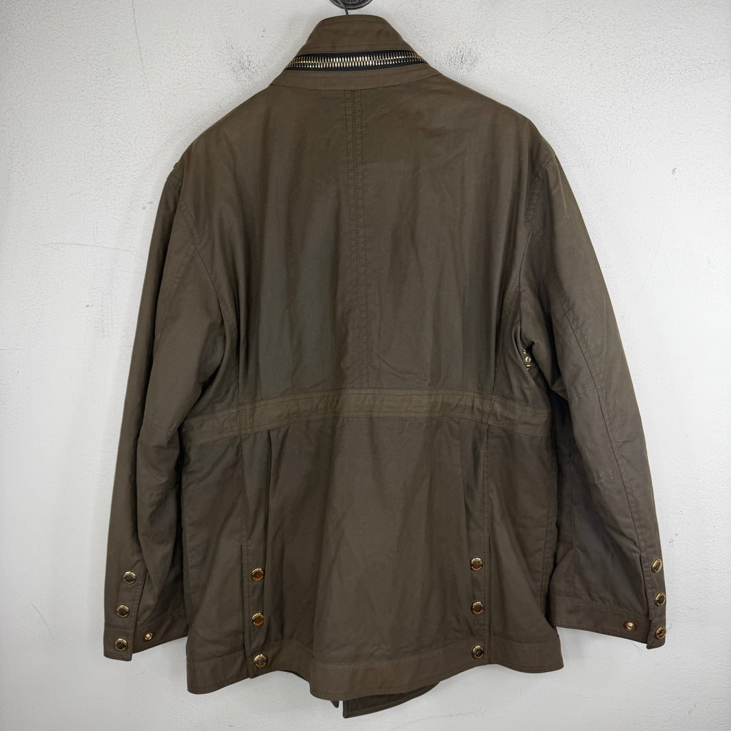Burberry Olive Runway Cargo Jacket