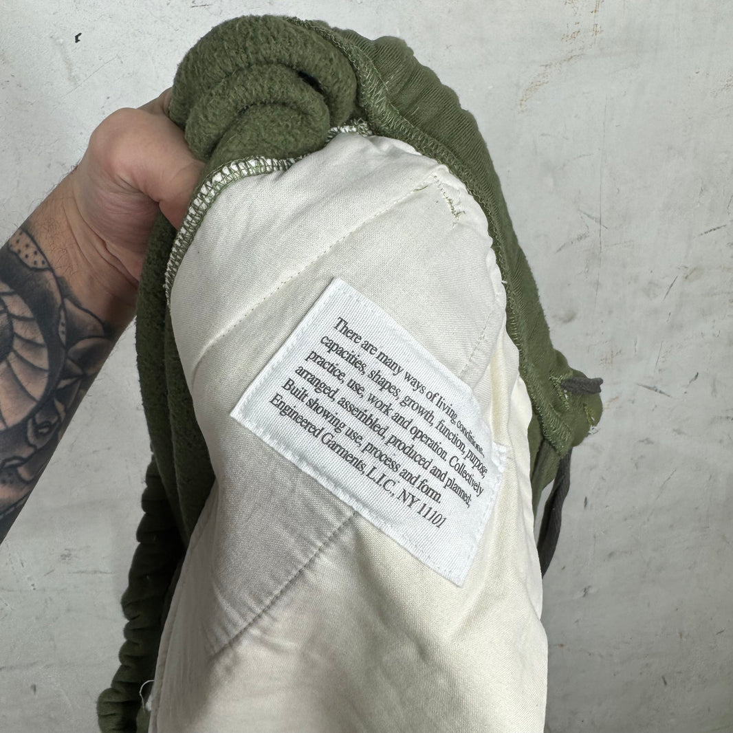 Engineered Garments Olive Jogger Sweatpants