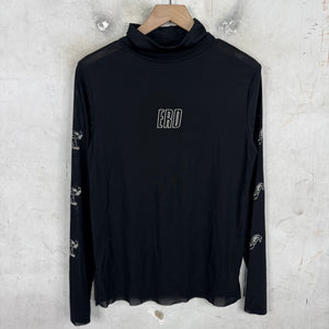 ERD Skunk Mesh Mockneck L/S Shirt