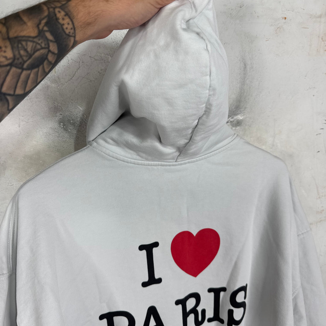 Balenciaga I Heart Paris Zip Hoodie