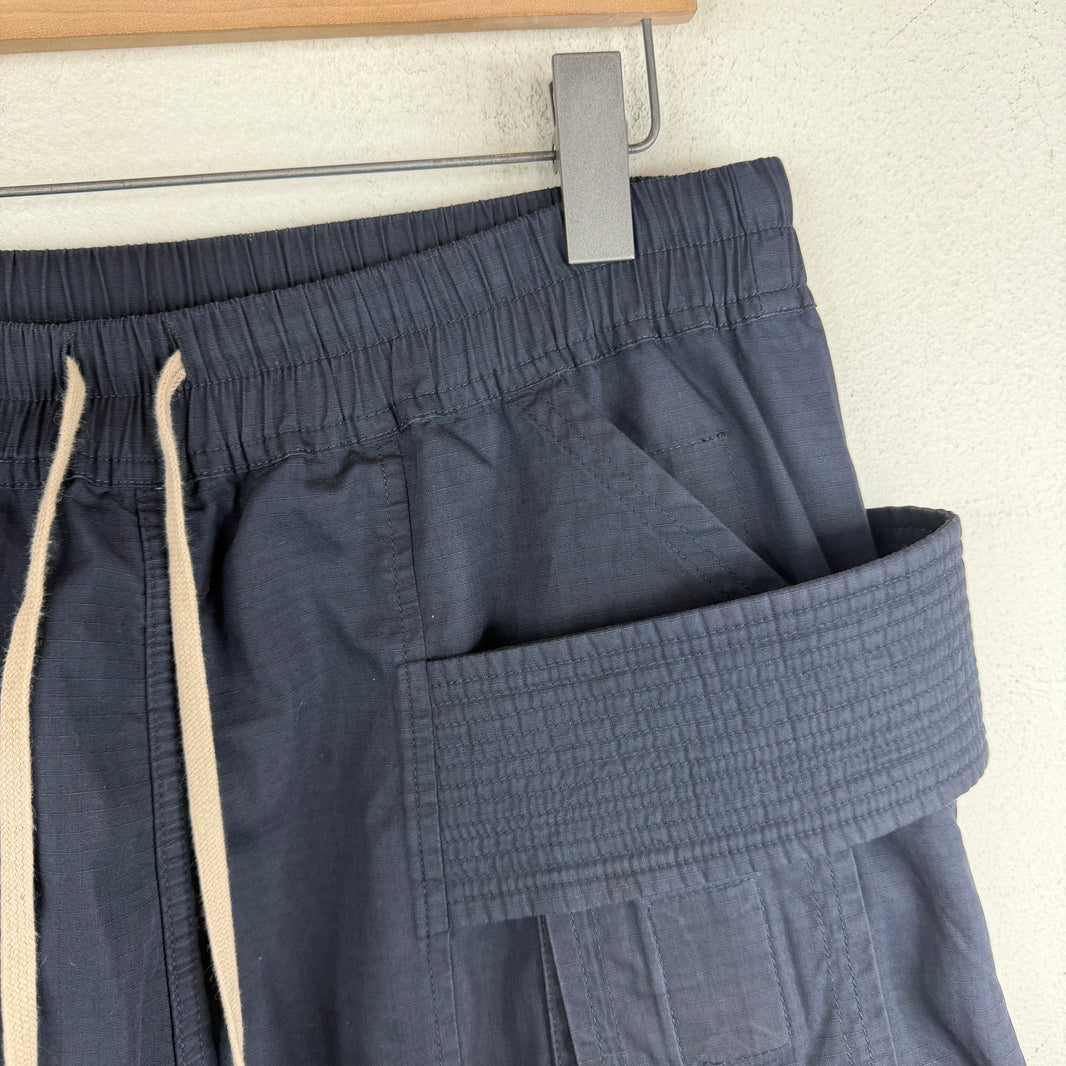 DRKSHDW Navy Ripstop Creatch Cargo Pants