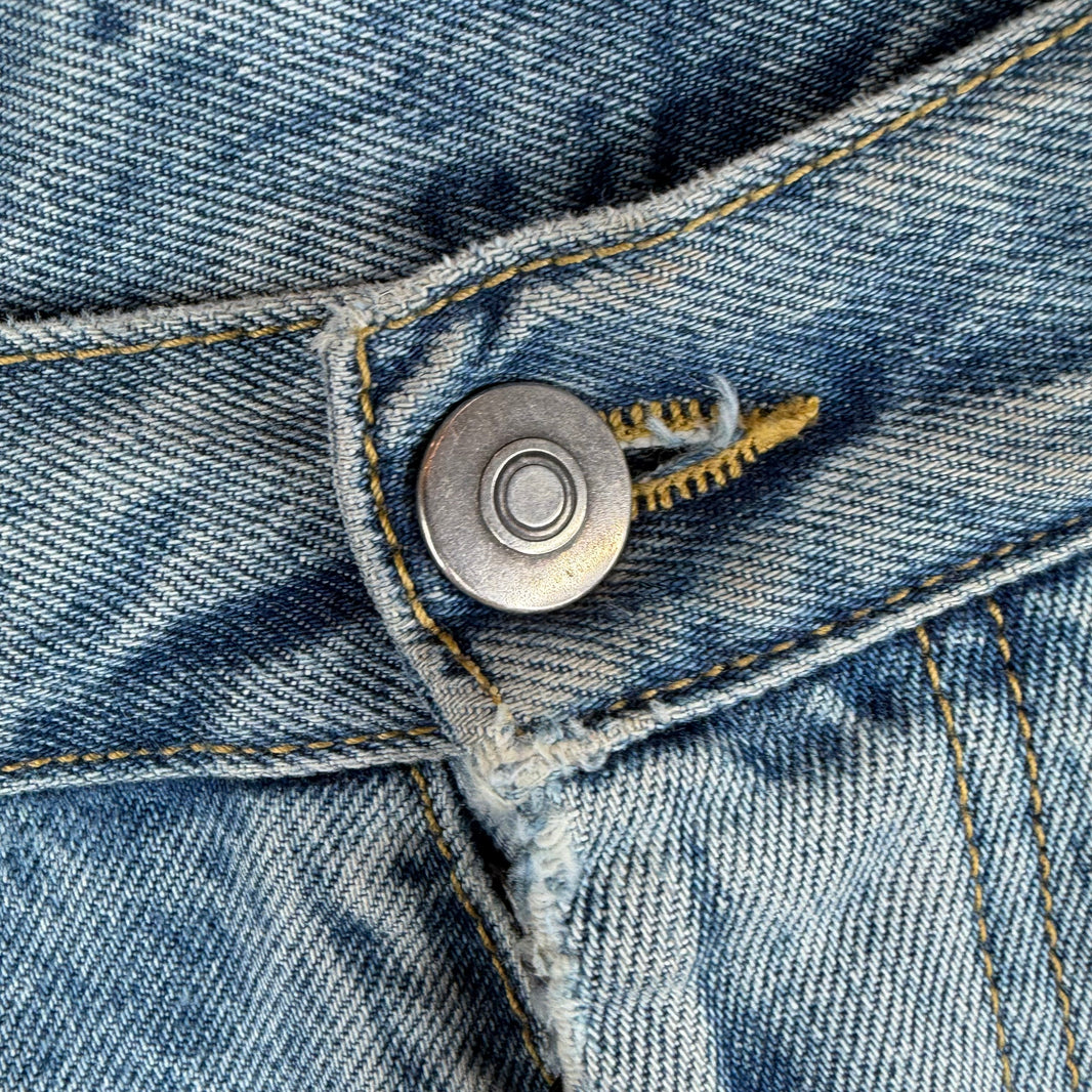 Margiela Light Blue Wash Straight Jeans