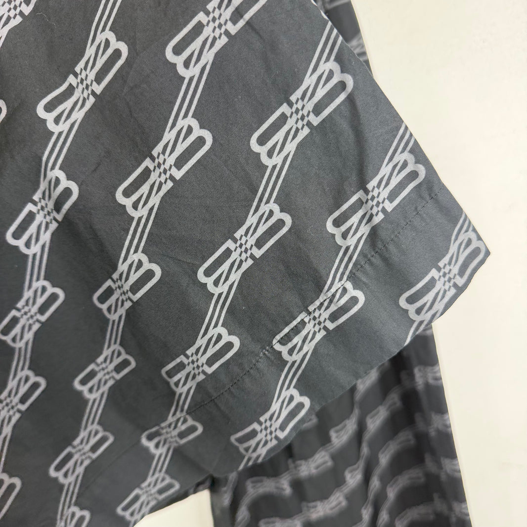 Balenciaga Monogram Nylon Baggy Lounge Pants