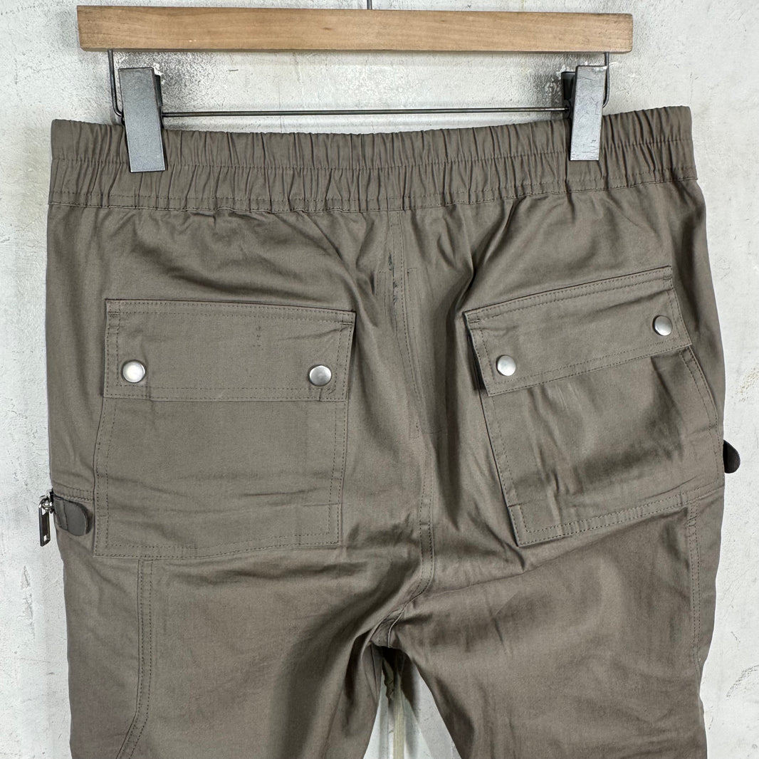 Rick Owens Phlegethon Dust Canvas Bauhaus Jogger