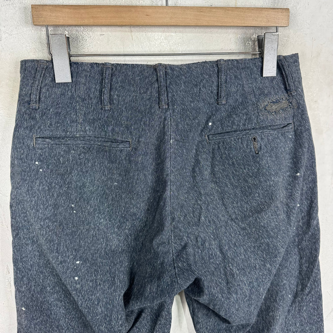RRL Speckled Repaired Work Pants