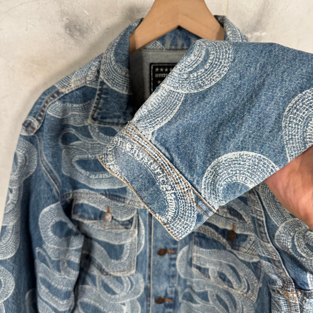 Supreme x Hysteric Glamour Snake Denim Jacket
